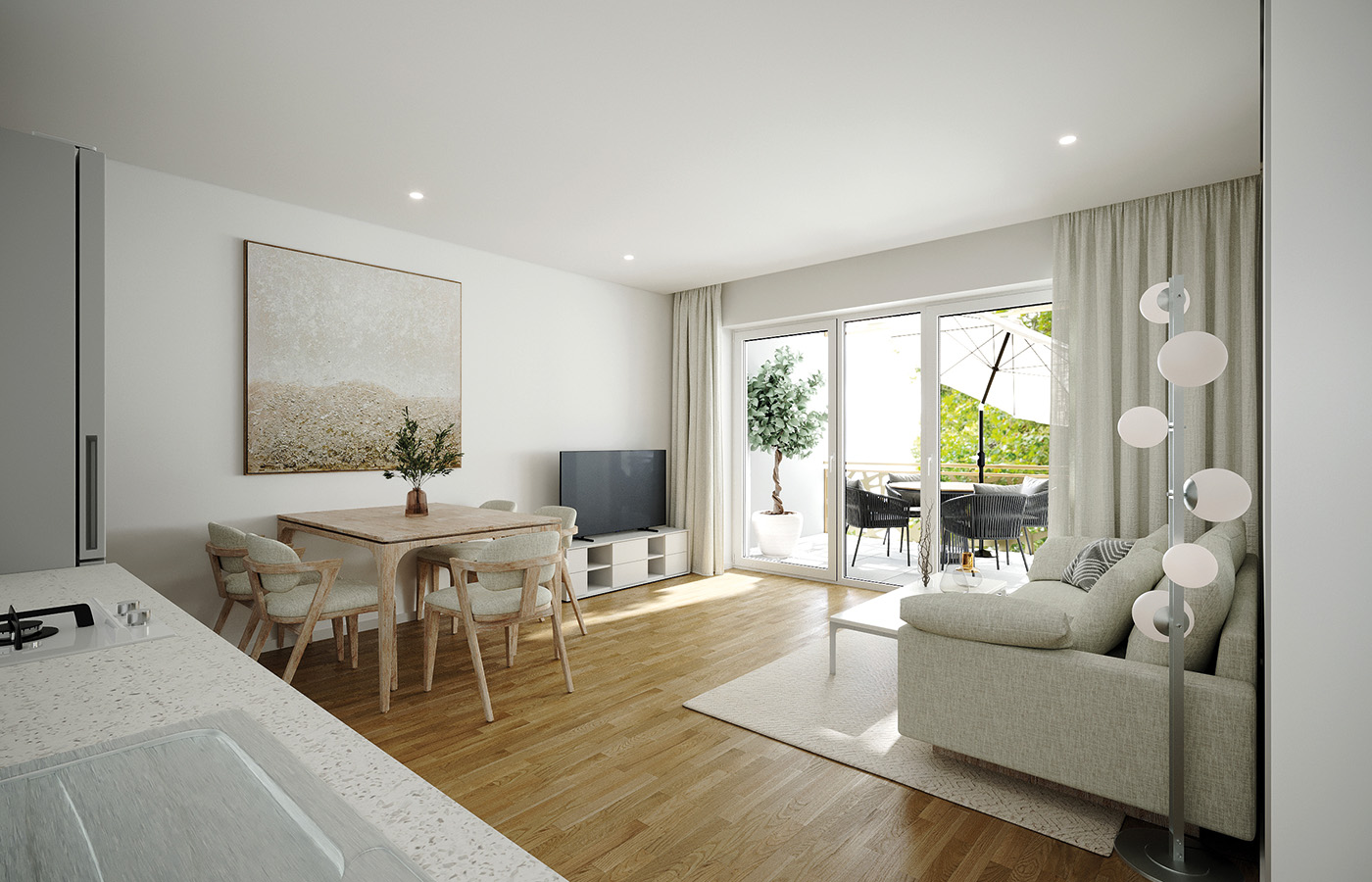 Innenansicht_Wohnung Hertle ServiceWohnen